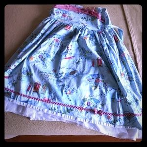 Light Blue France Theme Dress